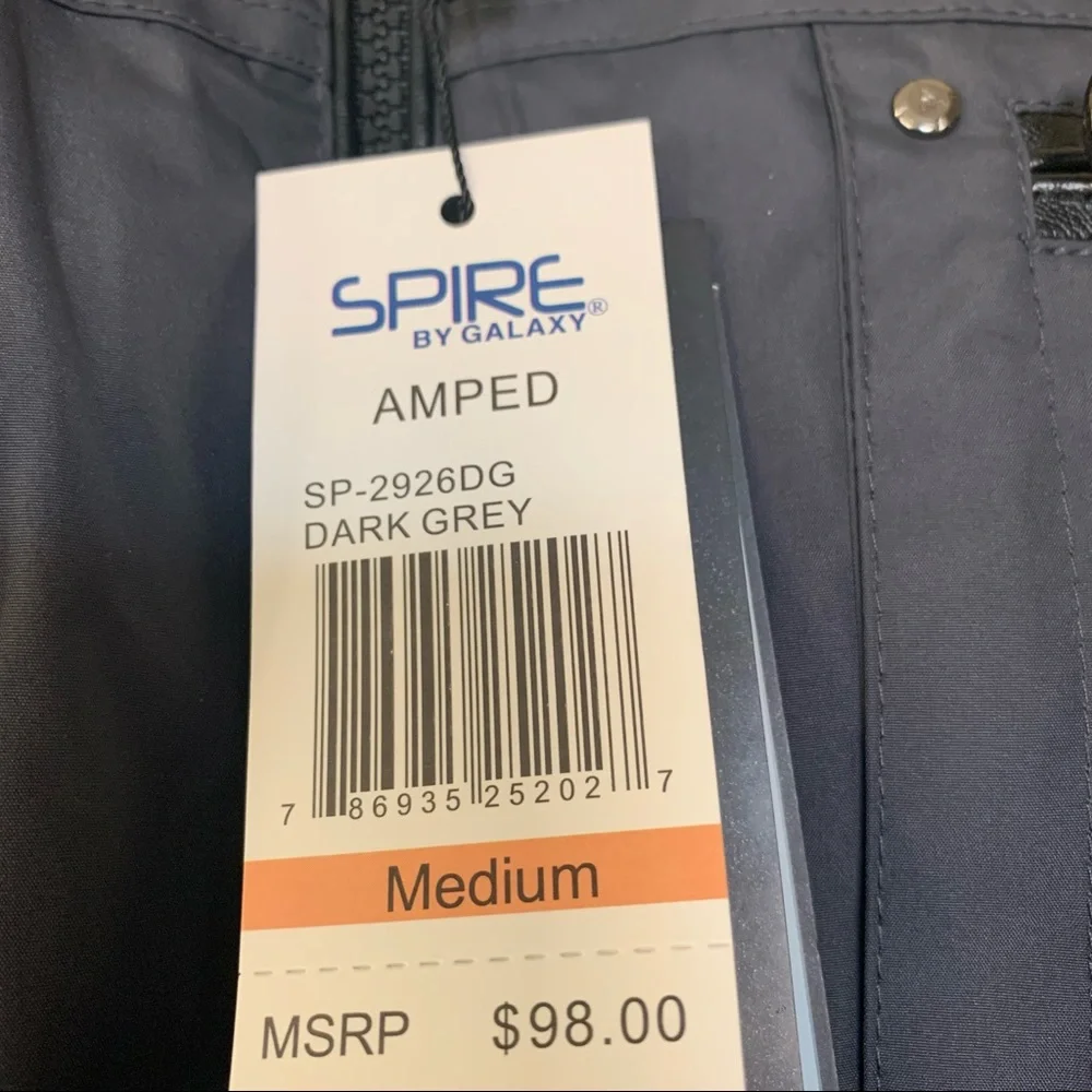 NWT waterproof Spire by Galaxy Mens Jacket - Picture 6 of 16